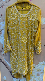 Premium heavy handwork sharara set