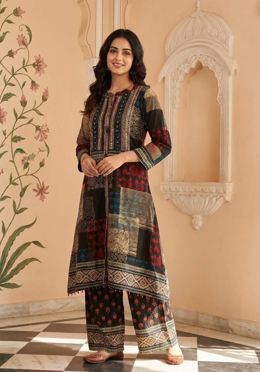 Super soft crepe silk co ord set