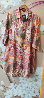 Mul silk printed coord set