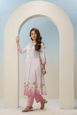 Cotton digital kurta pant