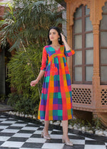 Pretty pretty cotton Alia cut dress