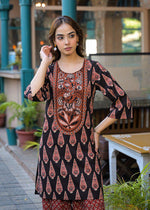 Bestseller Farsi salwar ajrakh kurta set