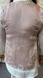 Premium pure Chinon heavily embellished co ord set