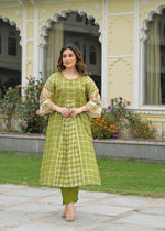 Pretty Mul cotton digital print kurta pant