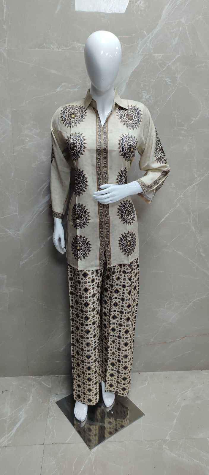 Pretty crepe silk co ord set