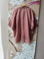 Gorgeous Mul chanderi kaftan zari detailing co ord set
