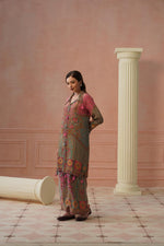 Pure crepe designer co ord set with inner