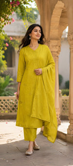 Smart chikankari embroidery full Suit