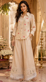 Pure Mul silk designer co ord