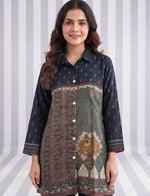 Designer Mul silk lining Co ord set