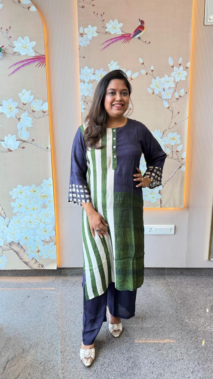 Super soft and elegant Mul Silk premium kurta pant