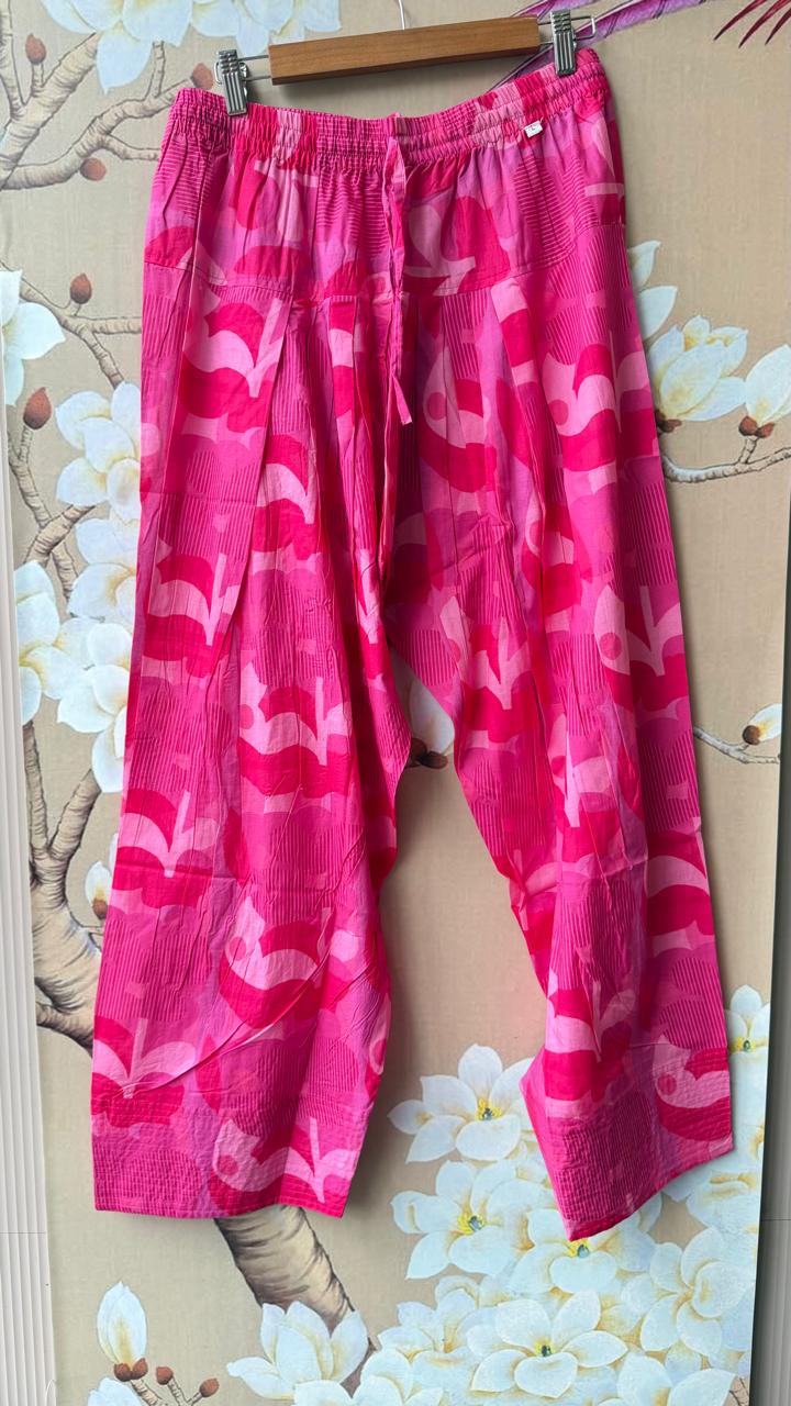Pretty cotton pearl detailing farshi salwar co ord