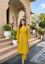 Wow cotton yellow co ord