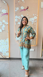 Super pretty soft soft Mul silk Kalamkari co ord