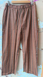 Pretty cotton ajrakh highlighted with katha suit set