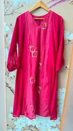 Mul chanderi lining full suit set