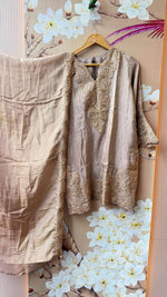 Super pretty zari embroidered sharara suit set