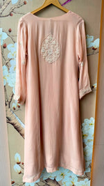 Premium georgette pearl work plazzo suit
