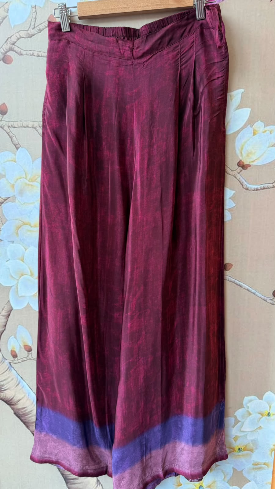 Digital printed crepe co ord set