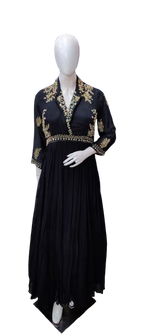 Pretty chinon hand work gown