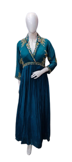 Pretty chinon hand work gown