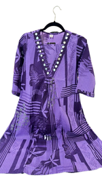 Pure cotton foil mirror co ord set