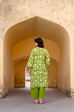 Pure Ikkat cotton co ord set