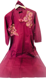 Pure cotton embroidery suit set