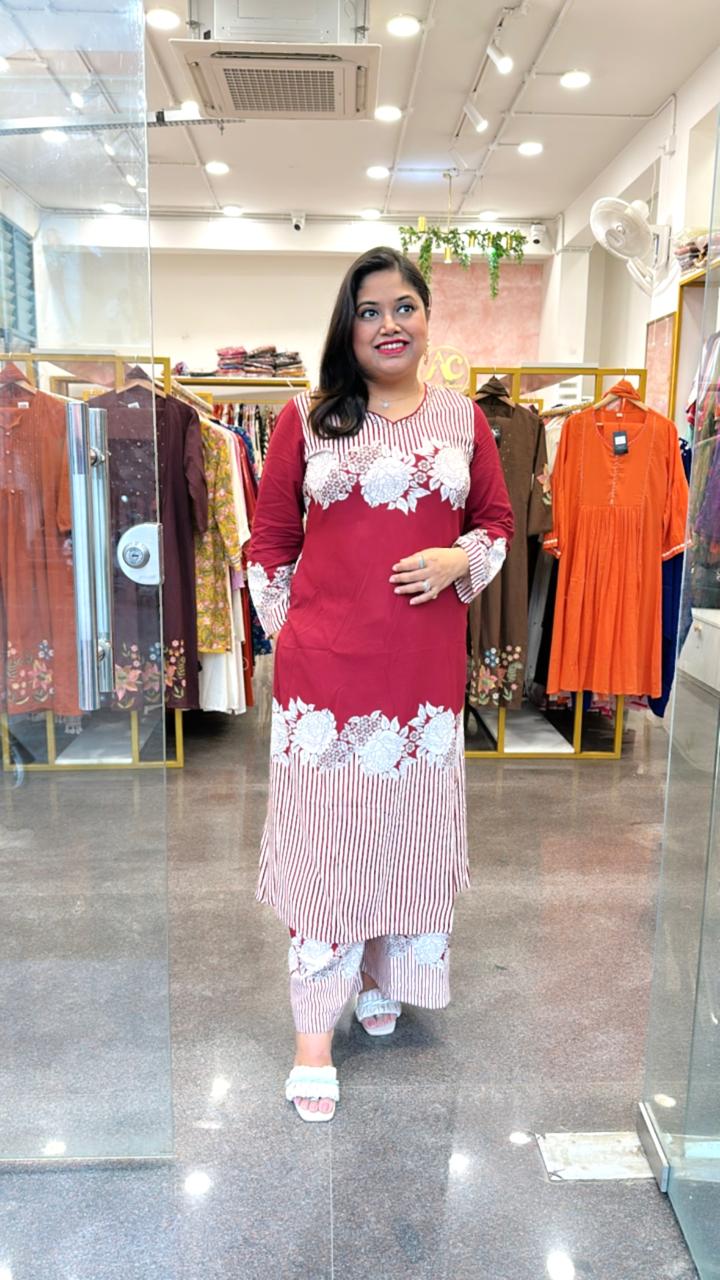 Best selling in new color! Wow wow heavy Rayon kurta pant