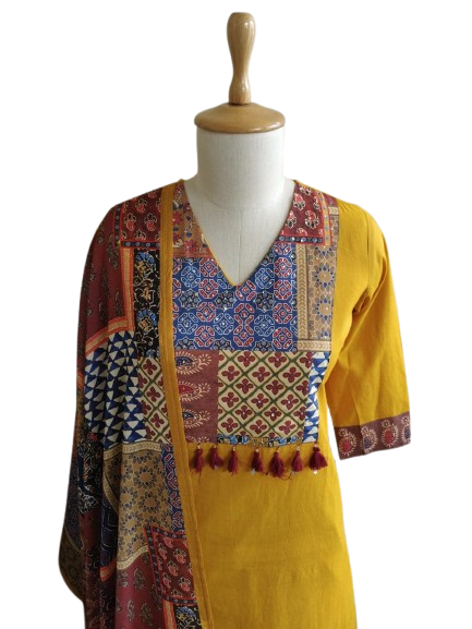 Wow wow cotton suit set