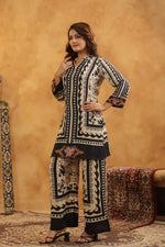 Mul silk digital printed co ord