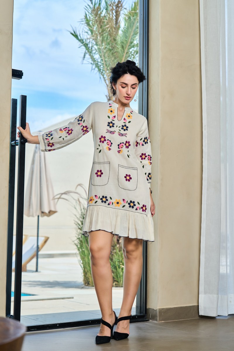 Appliqué work one piece