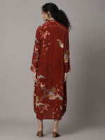 Pure crepe designer dress