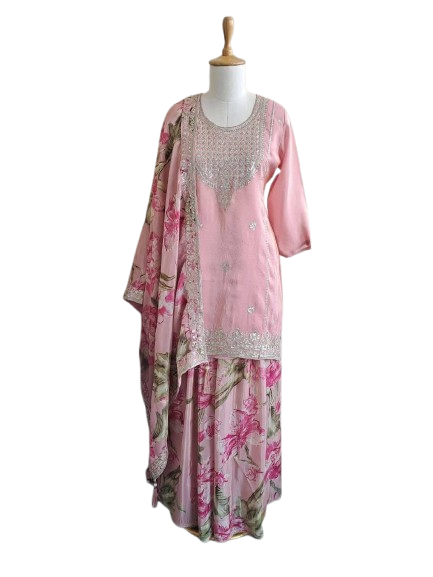 Tissue sharara set