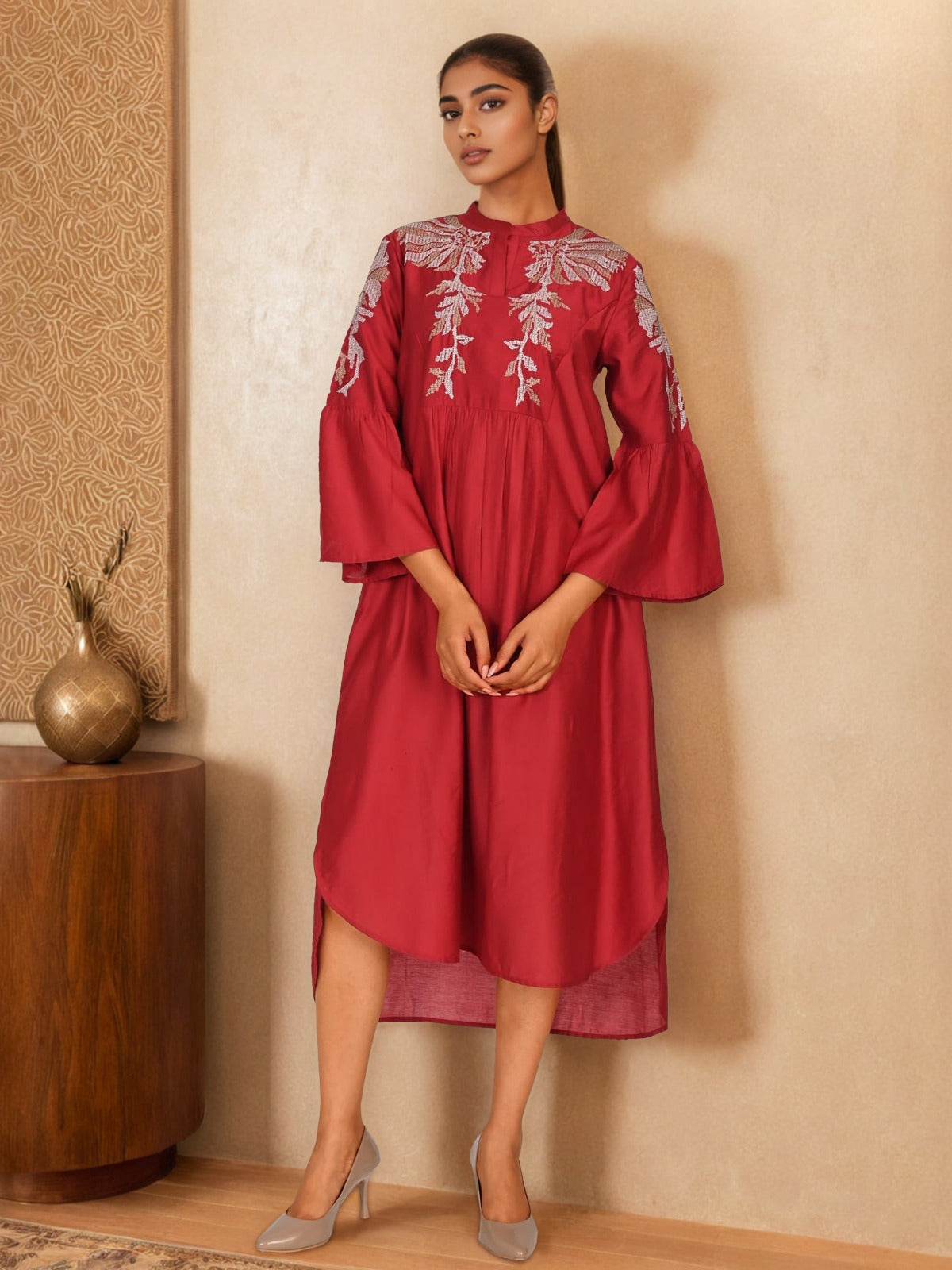Beautiful embroidered one piece