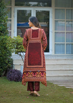 Wow pure crepe designer suit set