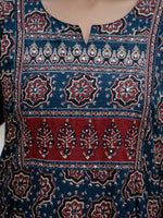 Pure cotton full suit set in blue