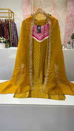 Wow gaji silk full suit set