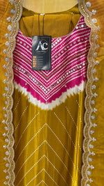 Wow gaji silk full suit set