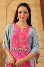 Pretty crepe designer co ord set