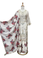 Pretty tissue ivory suit set