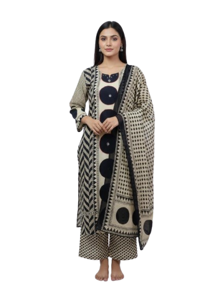 Restocked !! Pretty cotton suit set !! Dispatch Next Week