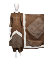 Restocked! Bestselling in new colour! Super soft pretty brown cotton suit set!