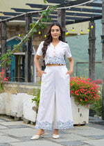 Smart applique work co ord set