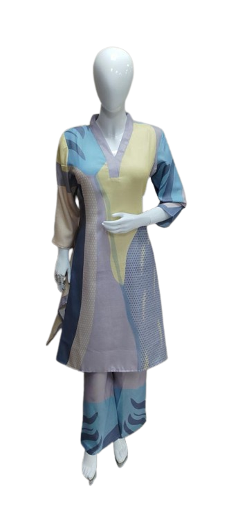 Stylish linen cotton kurta pant