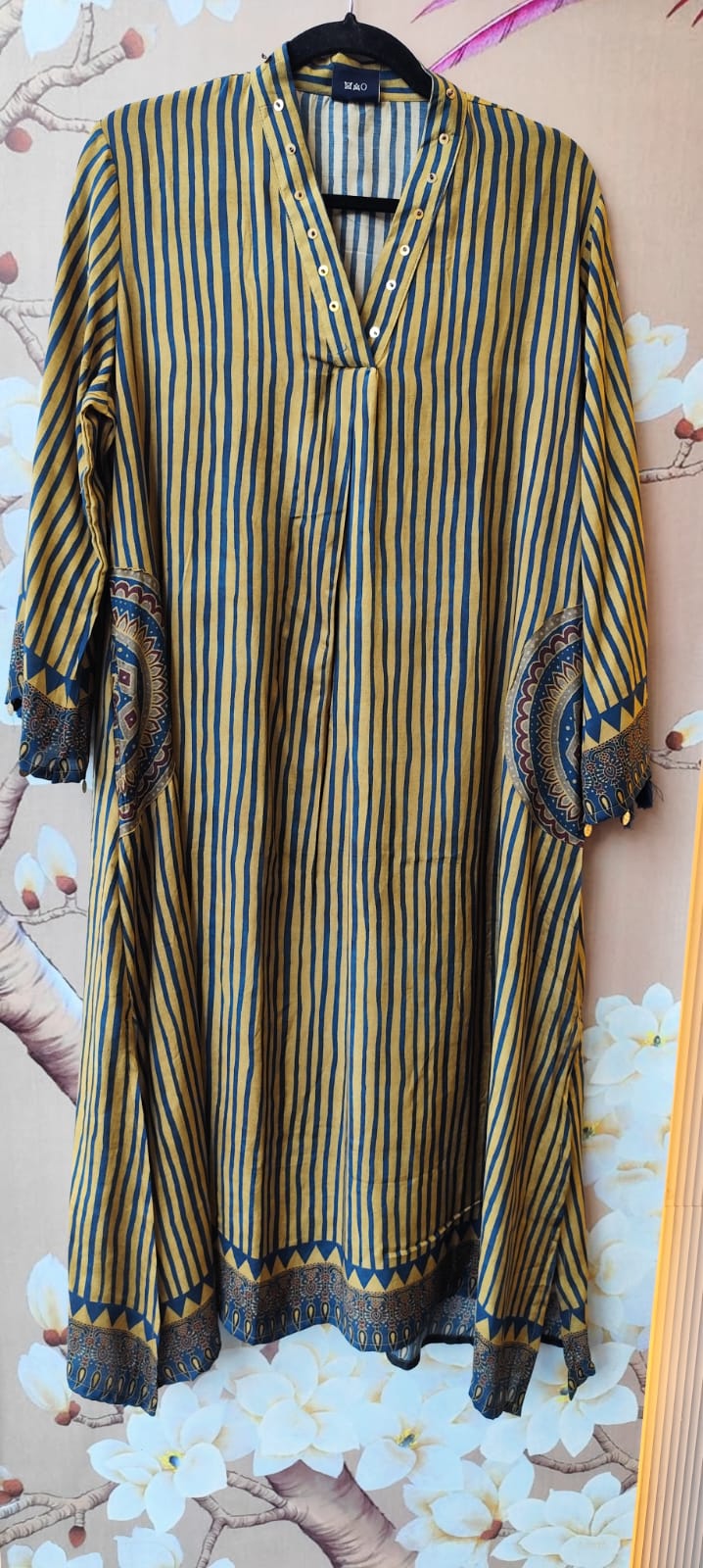 Super soft designer pocket Mul silk co ord