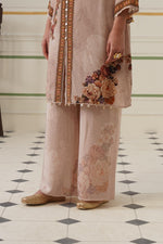 Crepe co ord front n back digital printed co ord with inner