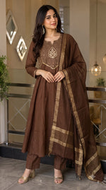 Viral Mul chanderi suit set