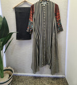 Premium Mul silk ajrakh kurta pant