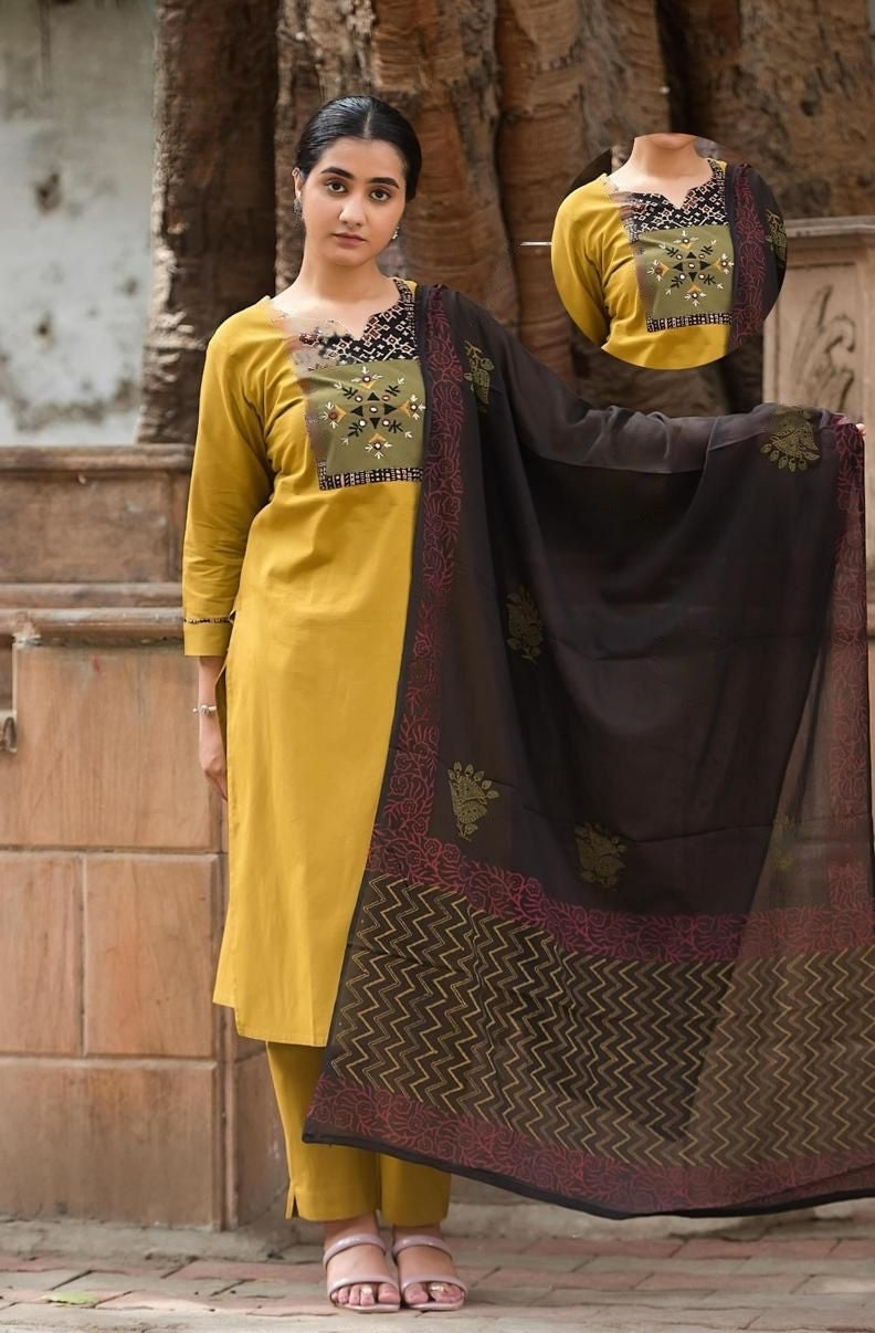 Stunning cotton suit ! A must buy